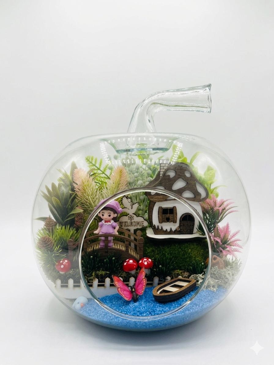 Antrasit Şıklığı: Gold Detaylı Bebek Aranjmanı - uşak milano çiçek