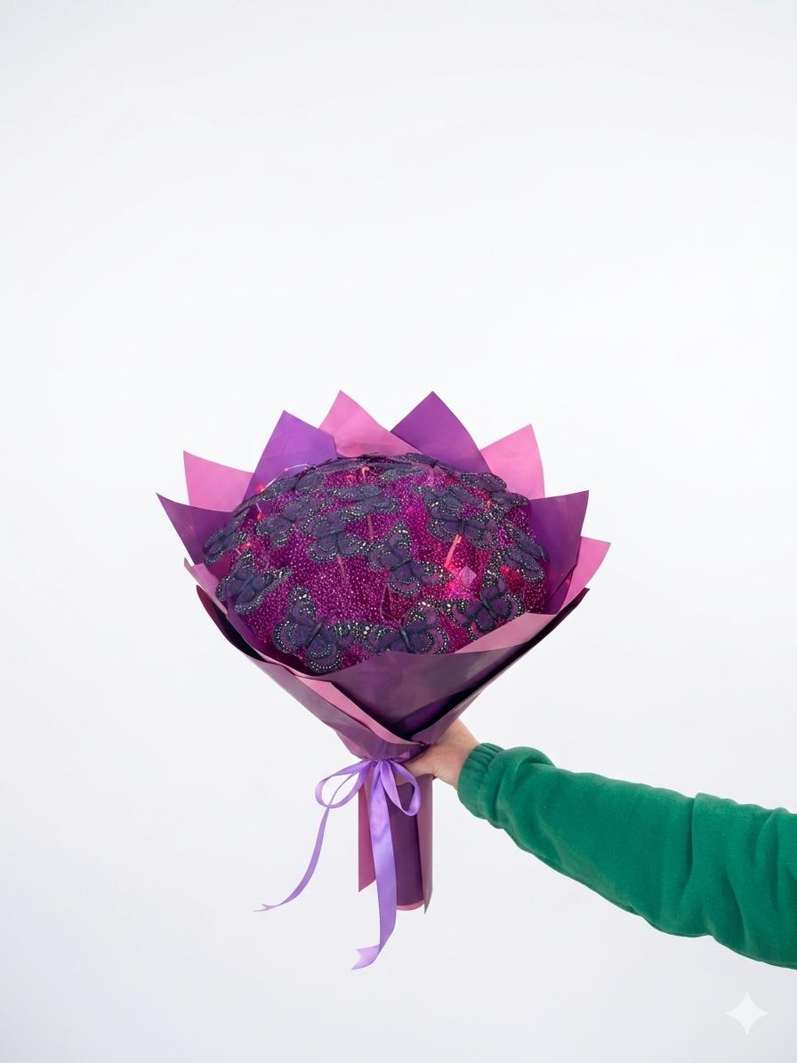 Sonsuz Kelebekler Işıklı Tasarım - uşak milano çiçek