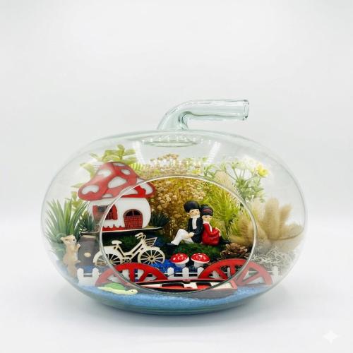 Aşk Masalı: Cam Fanusta Minyatür Yaşam